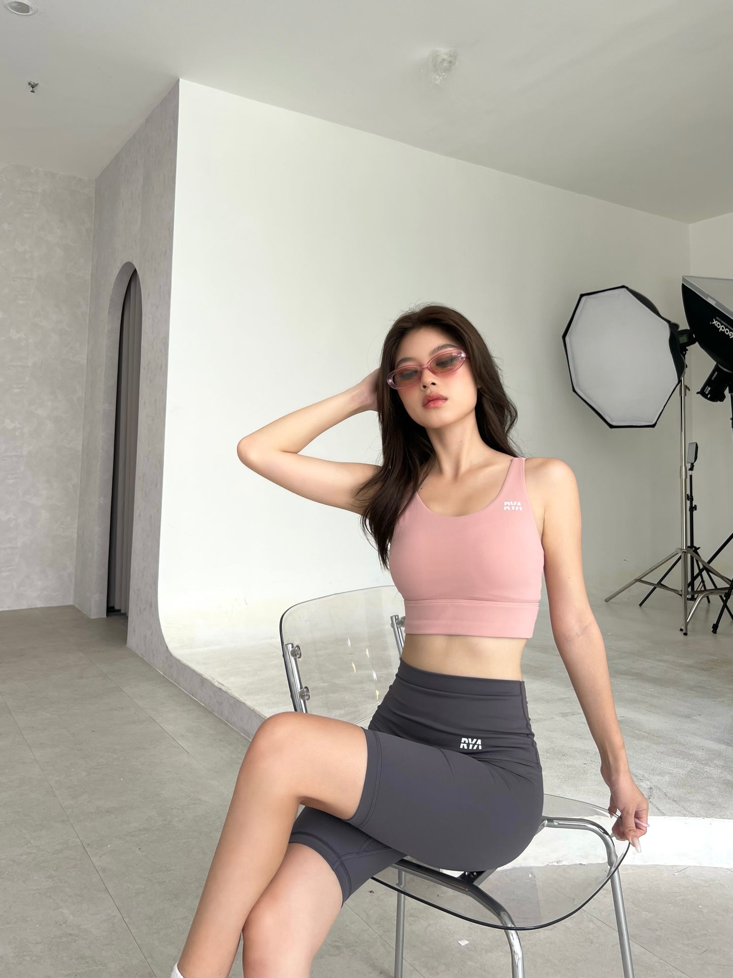 POWER SPORTBRA LIGHT PINK