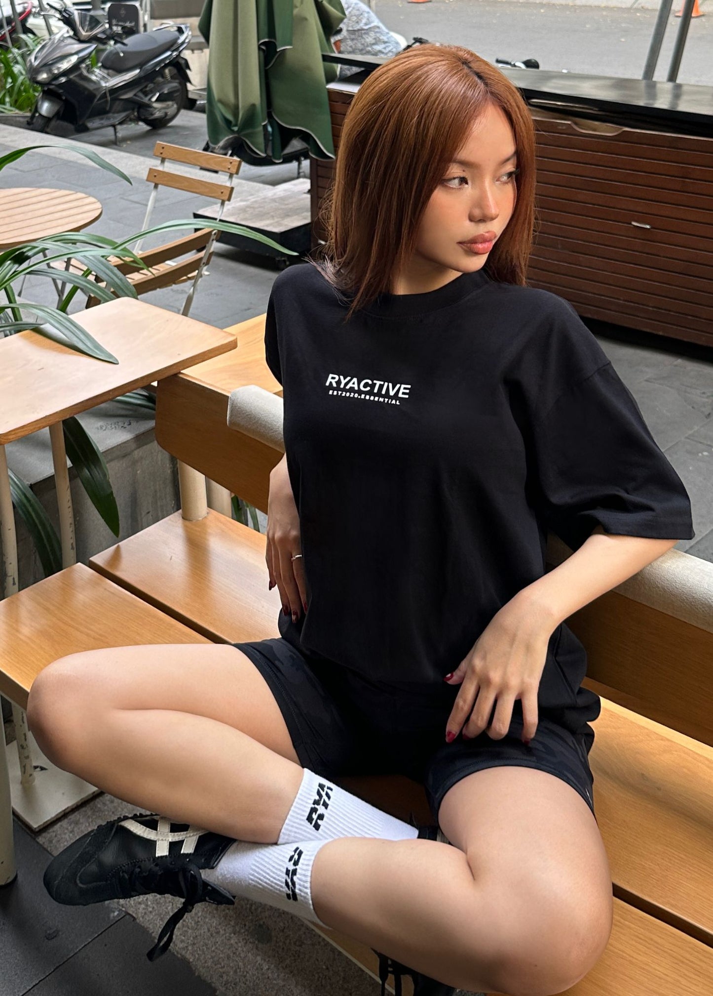 RYACTIVE ESSENTIAL TEE BLACK