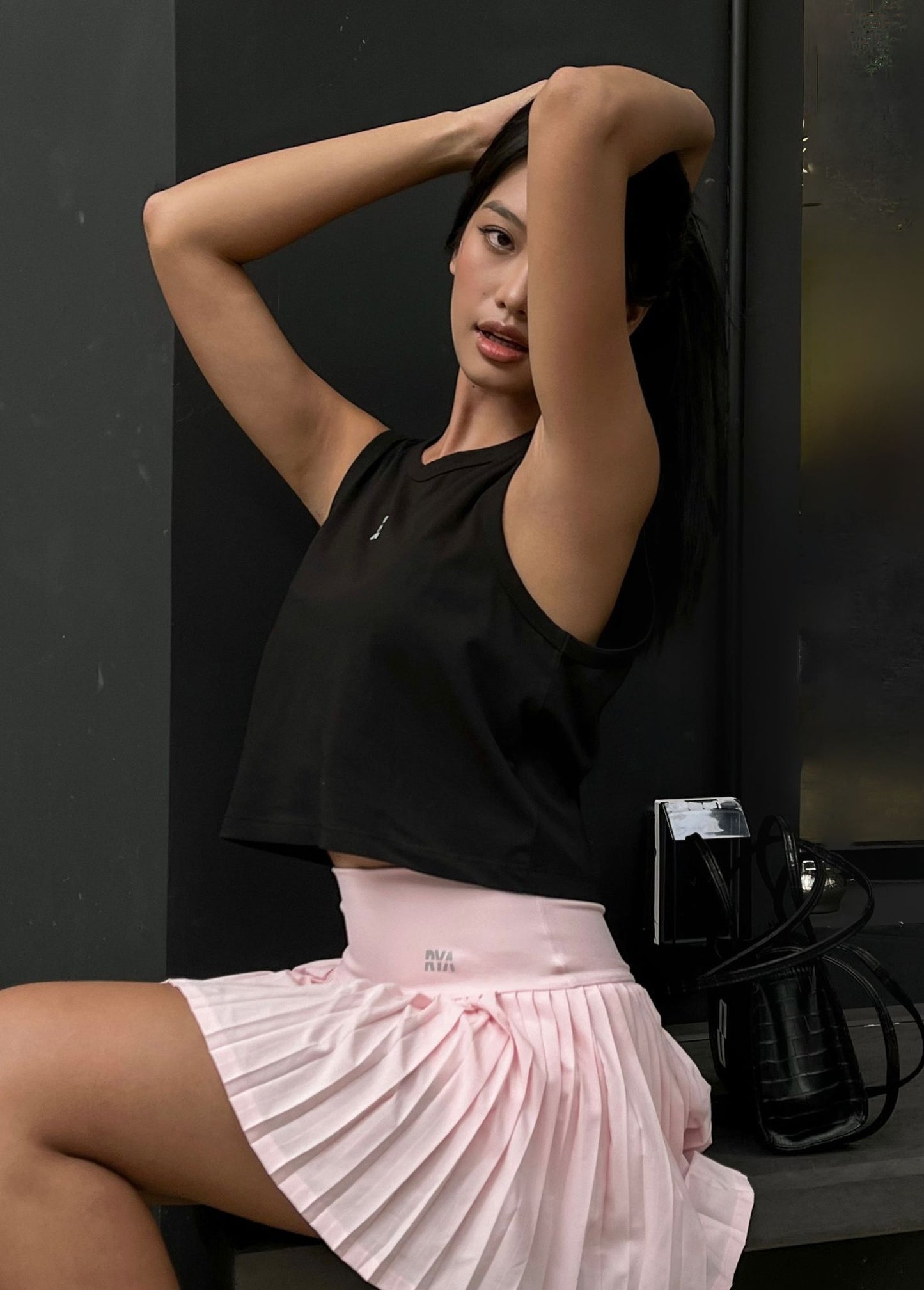 FLOW SKIRT BABY PINK