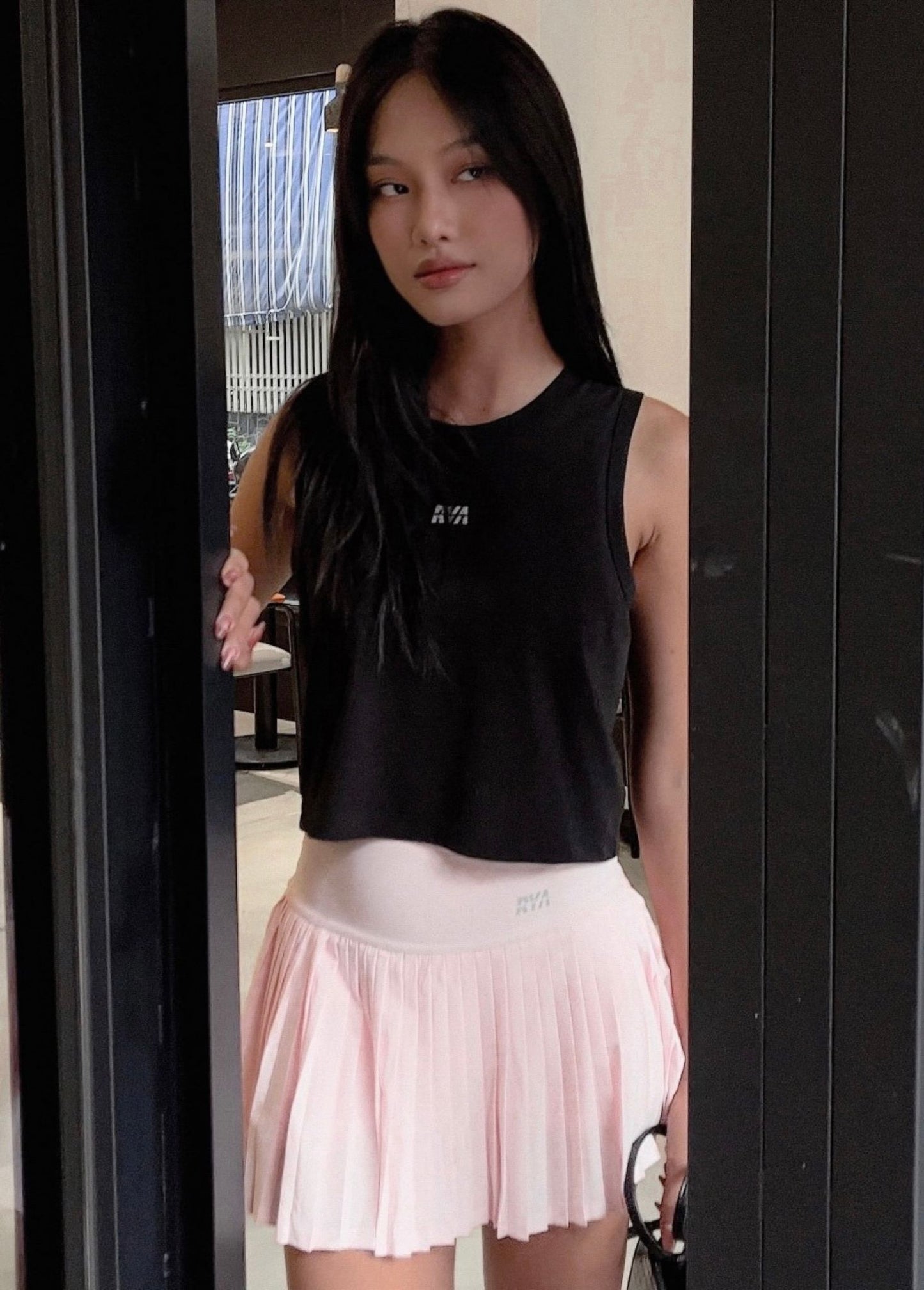FLOW SKIRT BABY PINK