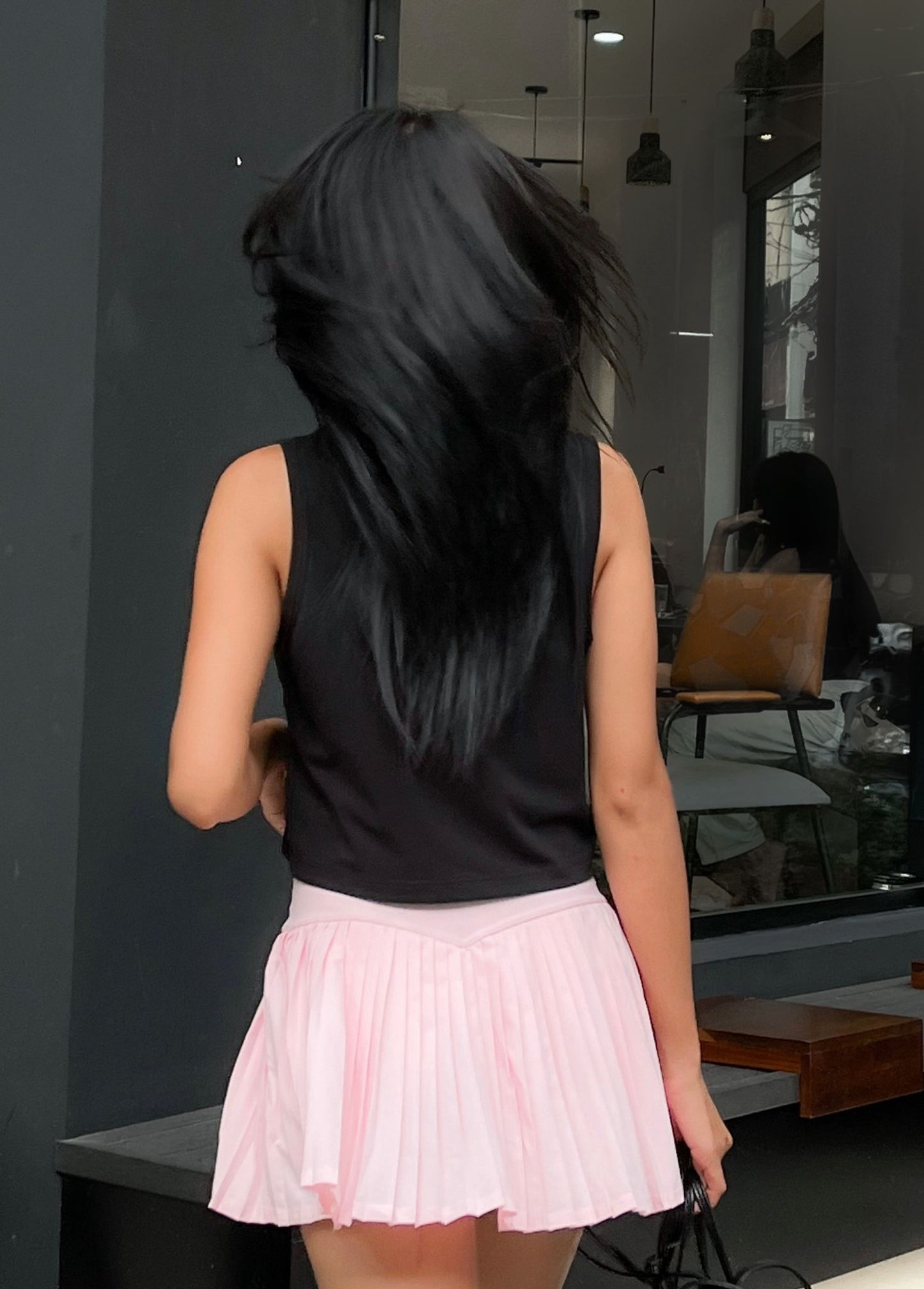 FLOW SKIRT BABY PINK