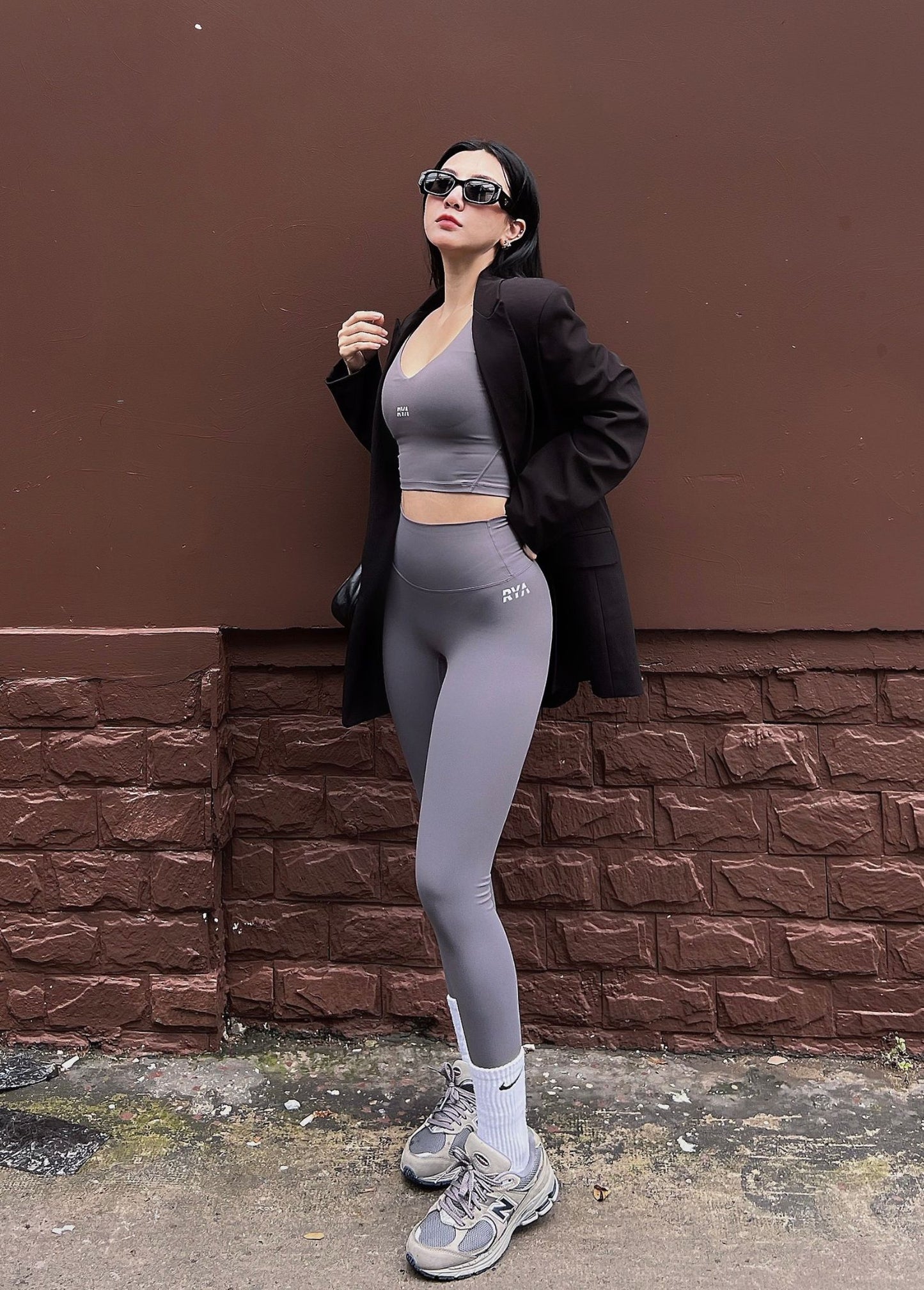 RYA LEGGING CHARCOAL GREY