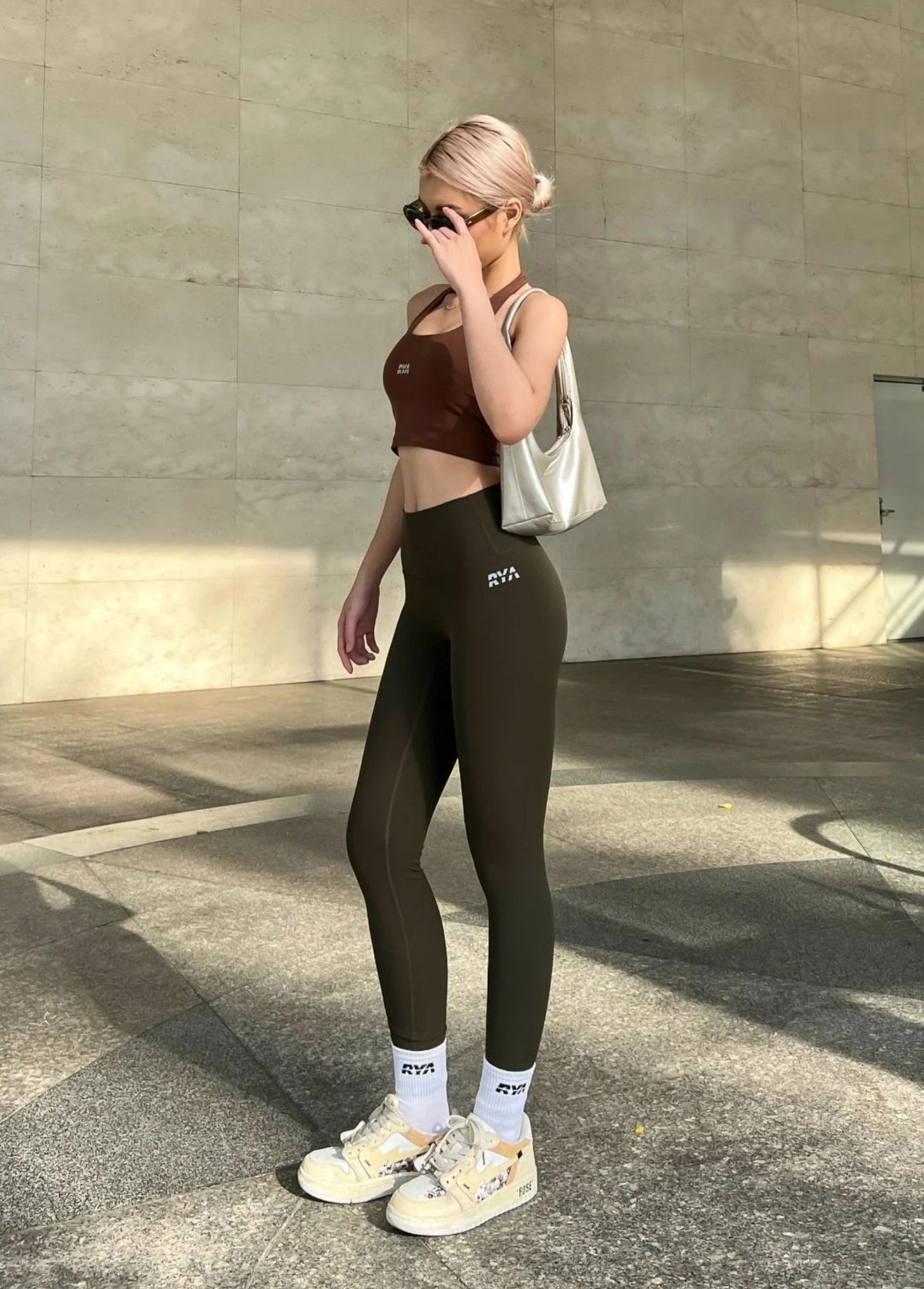 RYA LEGGING ARMY GREEN