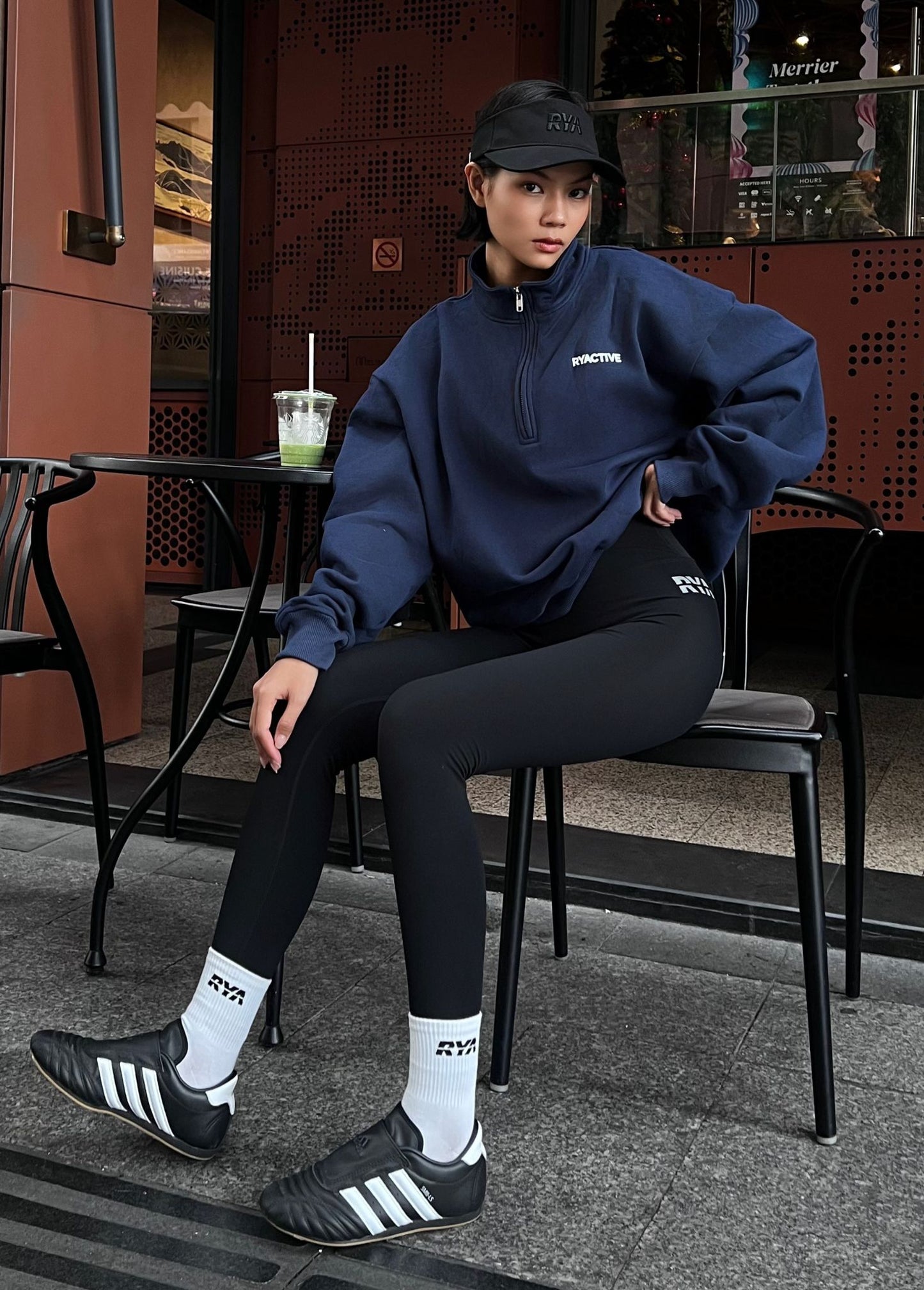 CAMPUS SWEATSHIRT NAVY BLUE