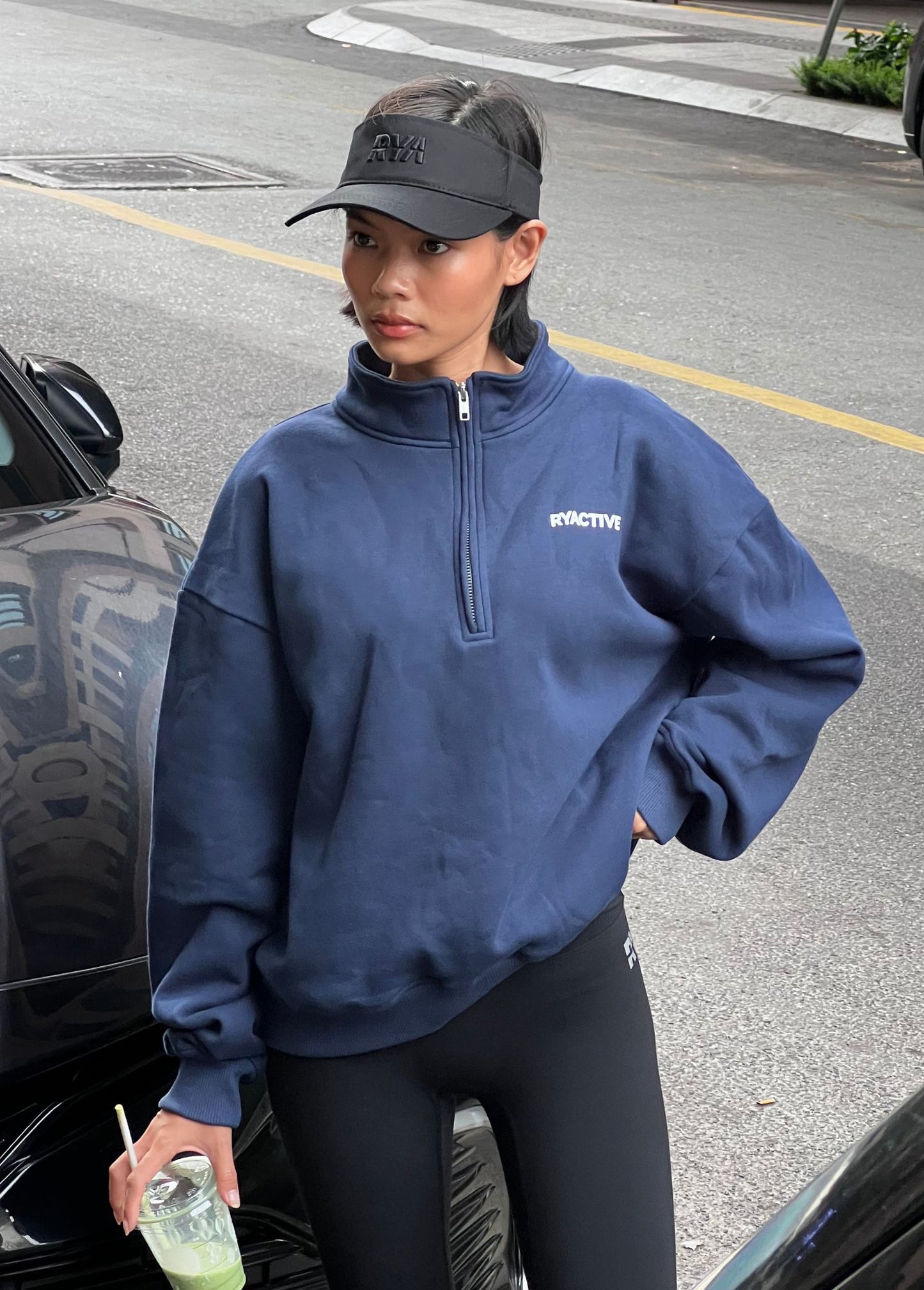 CAMPUS SWEATSHIRT NAVY BLUE
