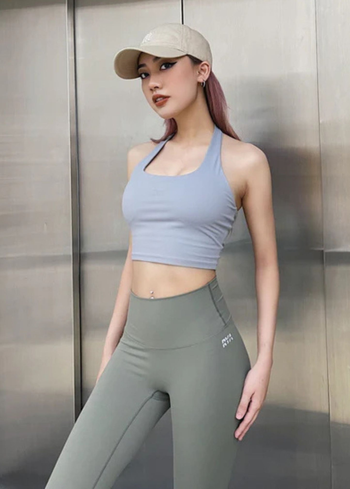 BE ACTIVE SPORTBRA ULTIMATE GREY