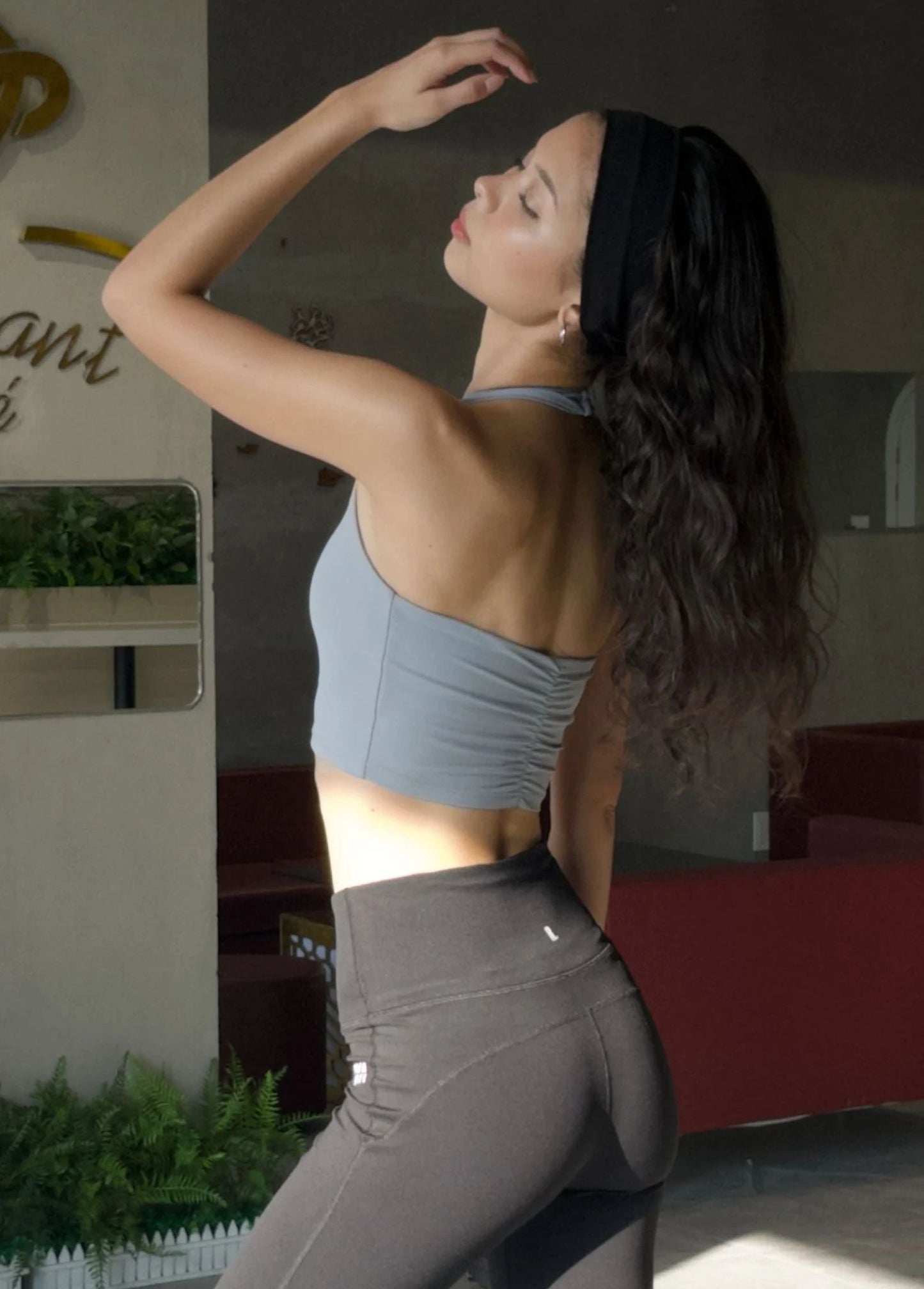 BE ACTIVE SPORTBRA ULTIMATE GREY