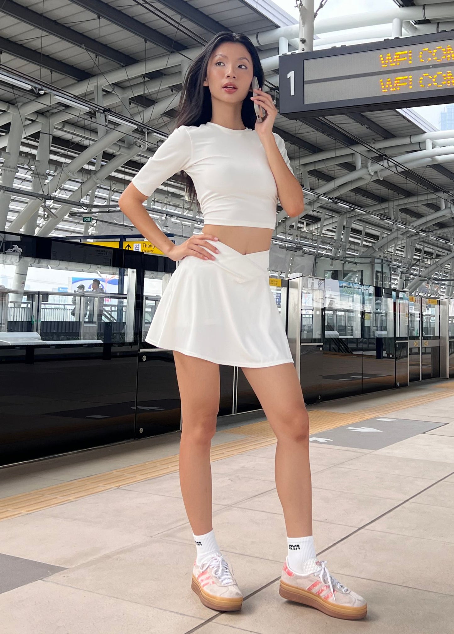 HALO SKIRT CREAMY WHITE