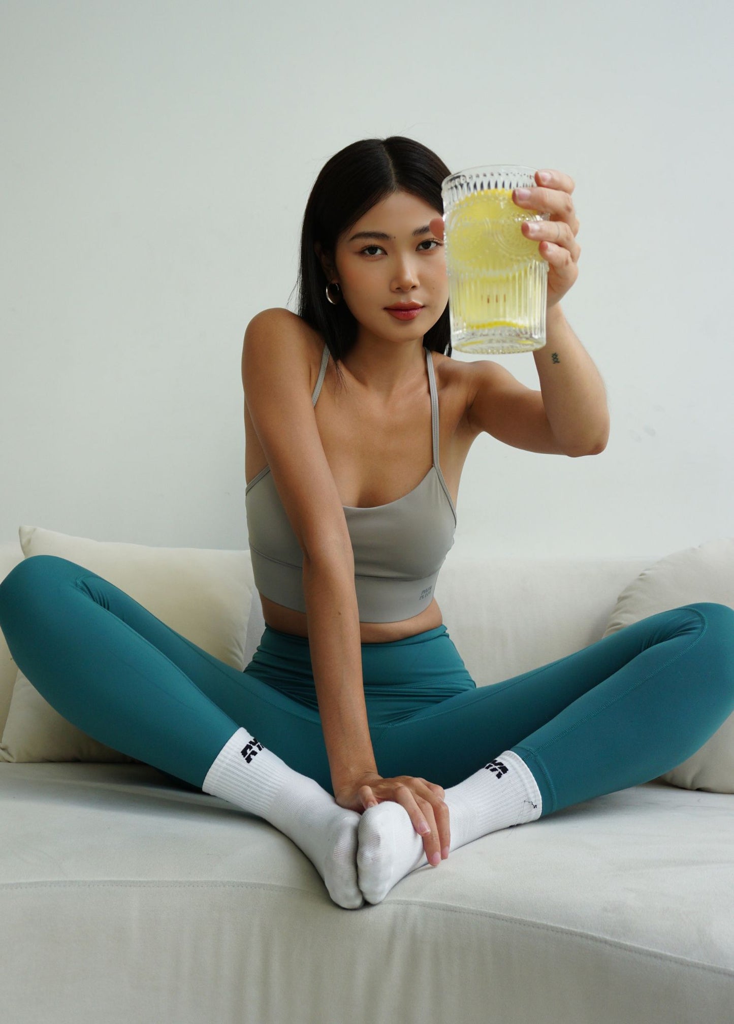 T SPORTBRA LIGHT GREY