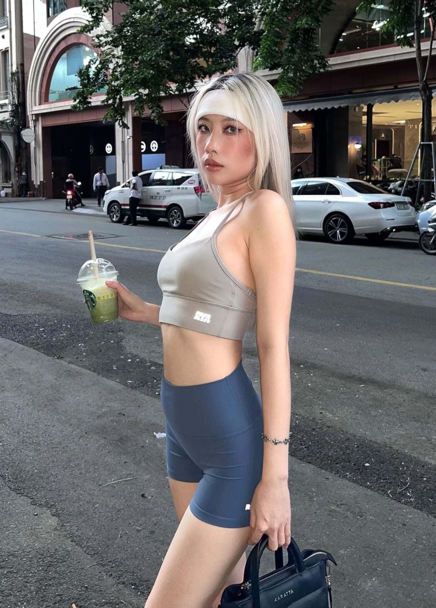 T SPORTBRA LIGHT GREY