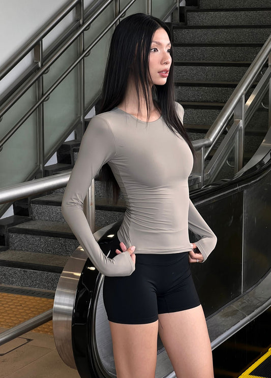 HYPER LONGSLEEVES BASIL GREEN