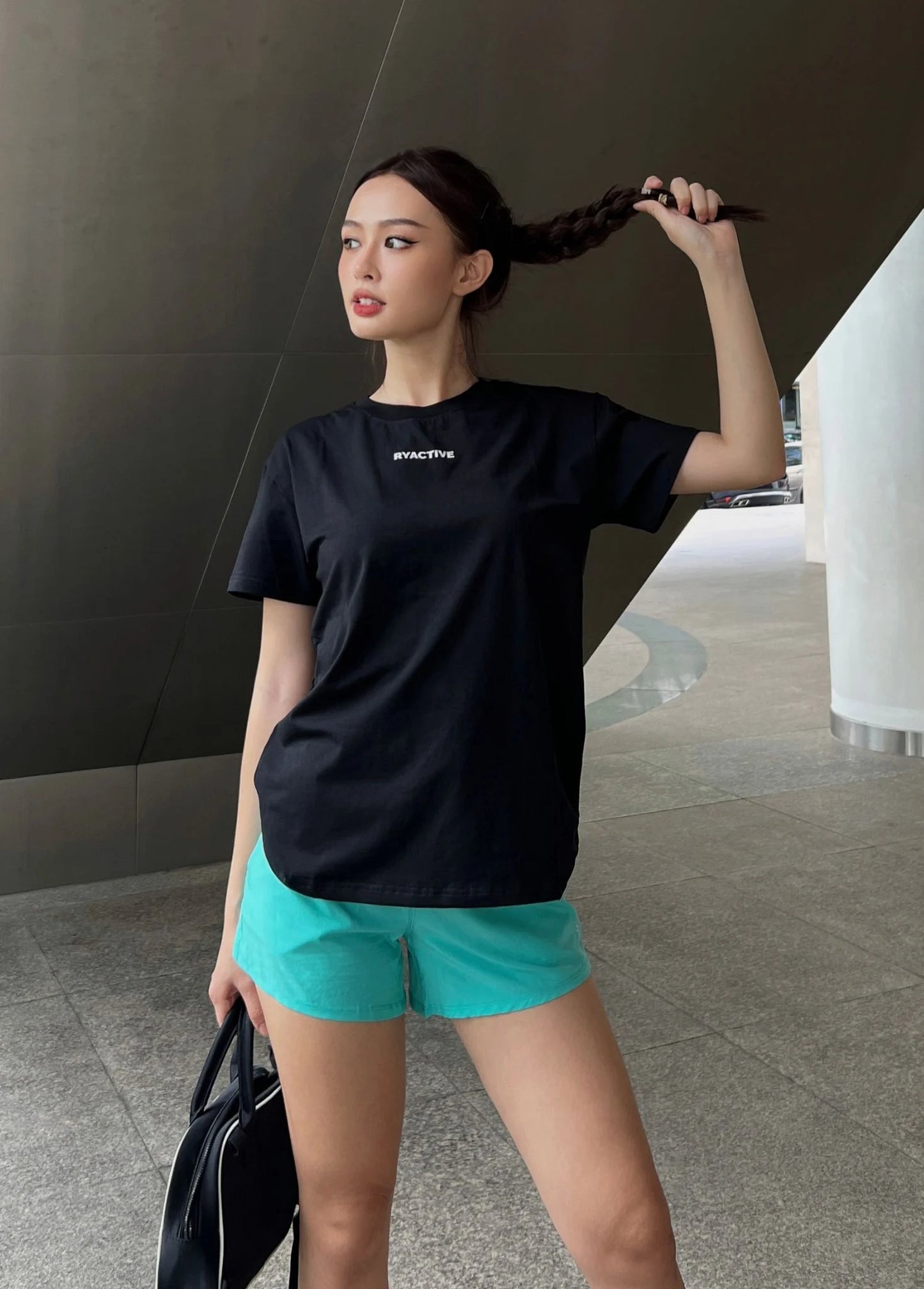 RYACTIVE RELAXED TEE BLACK