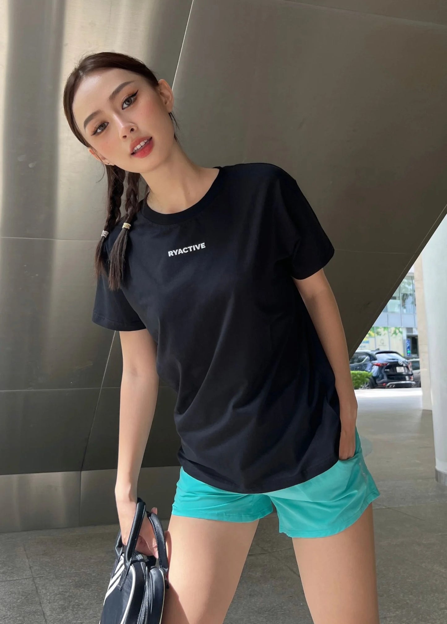 RYACTIVE RELAXED TEE BLACK