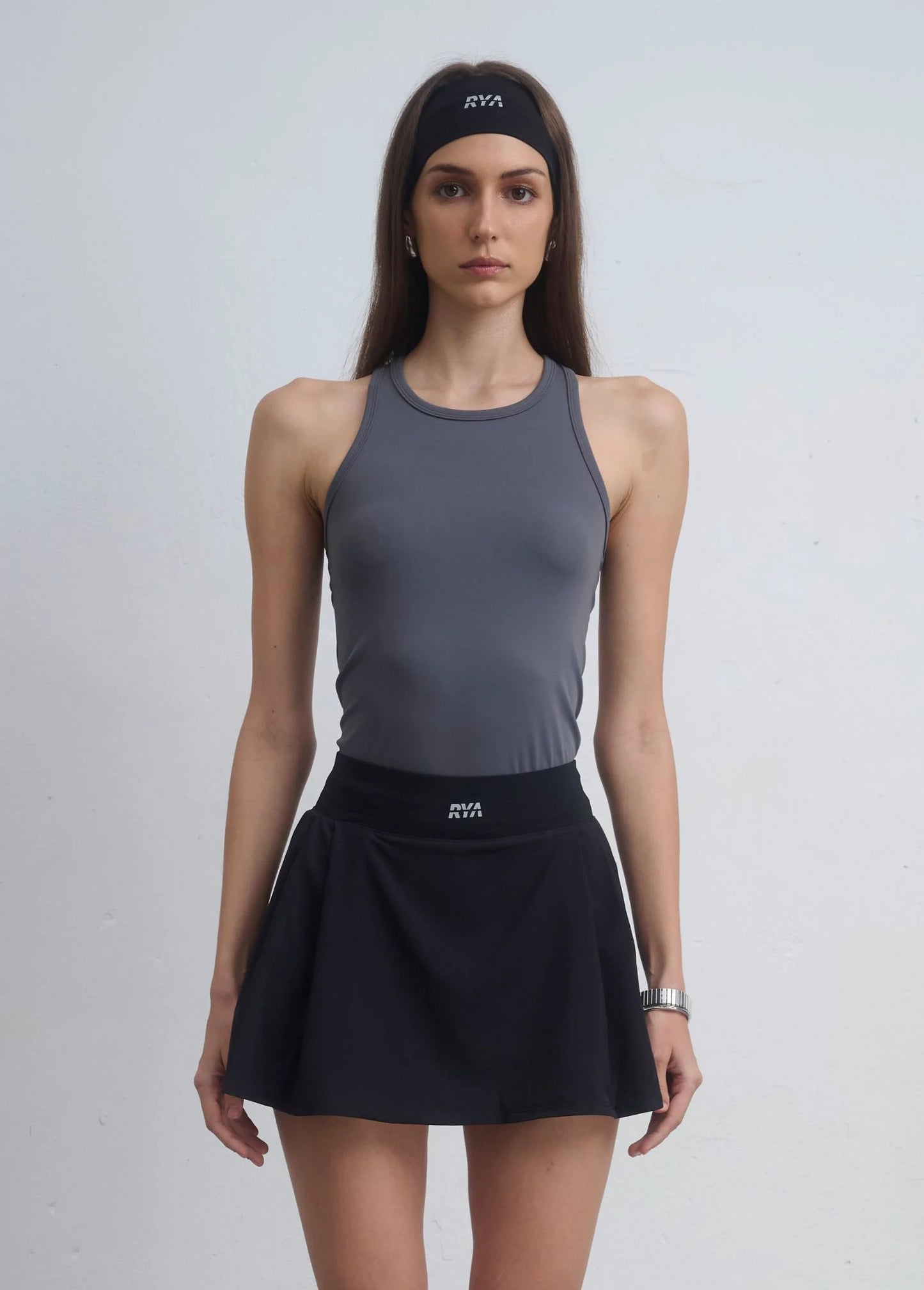 CURVE TANK TOP GREY
