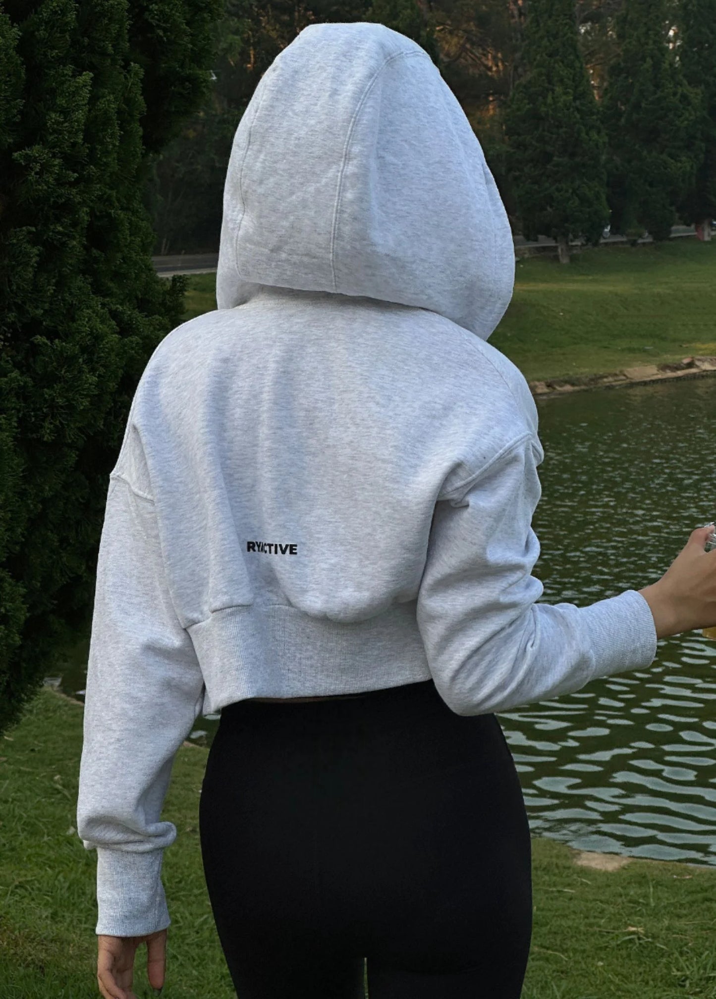 EVERYDAY ZIP HOODIE MELANGE GREY