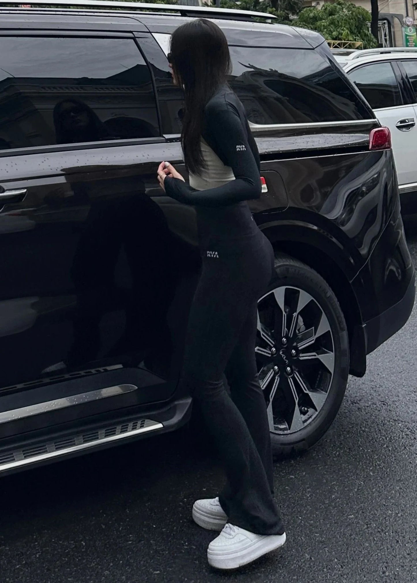 RYA FLARED LEGGING BLACK
