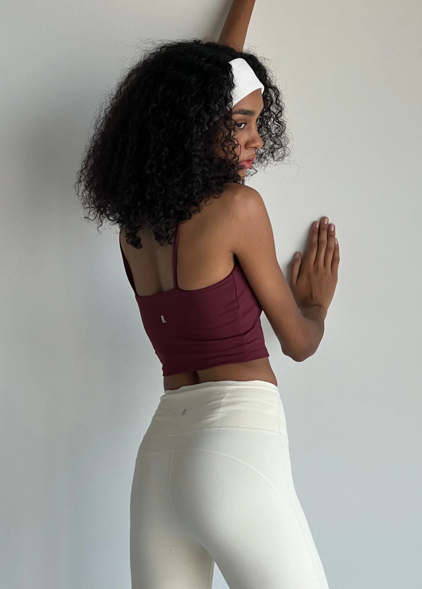 STRAPPY CROPTANK CHERRY