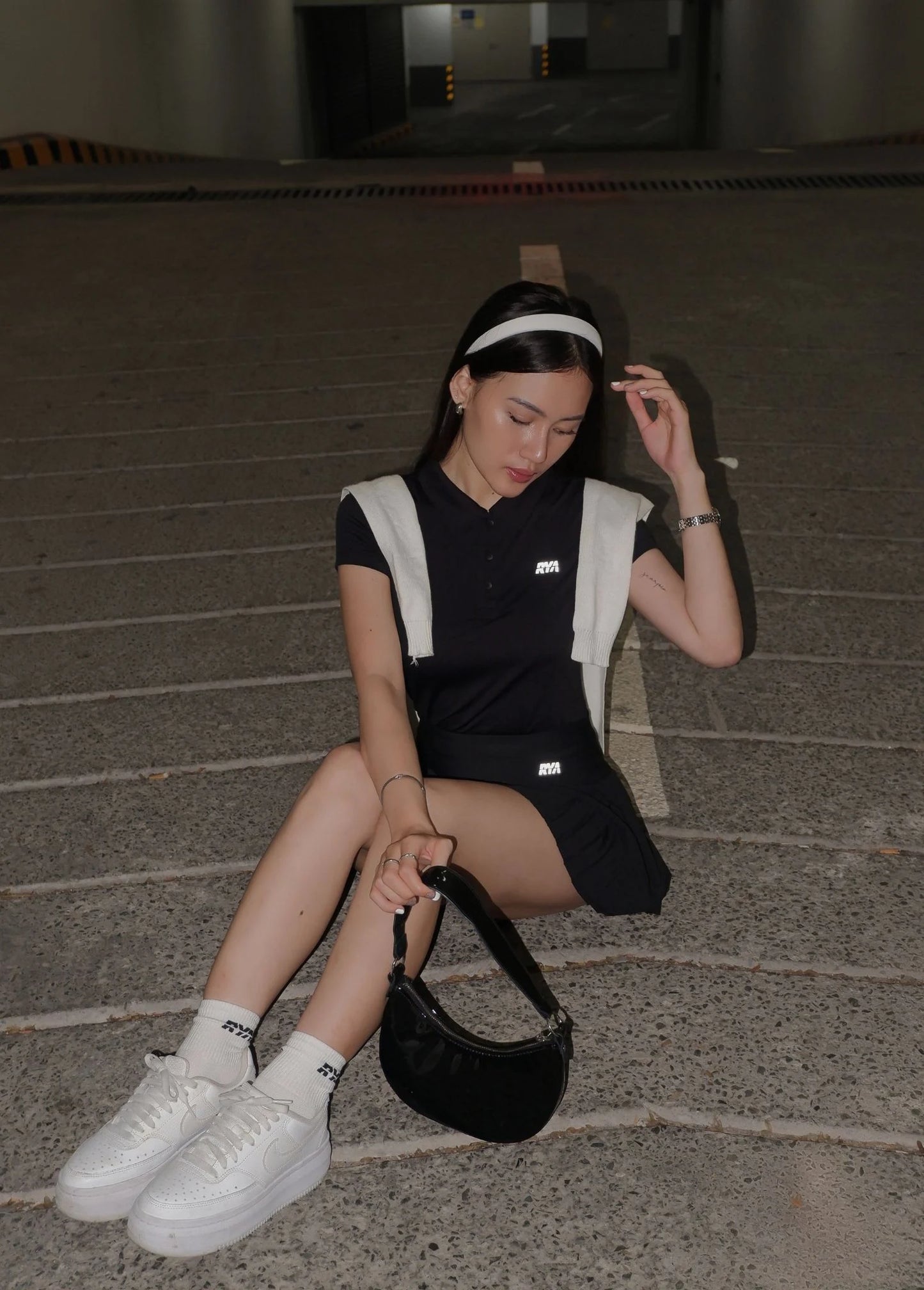 FLOW SKIRT BLACK