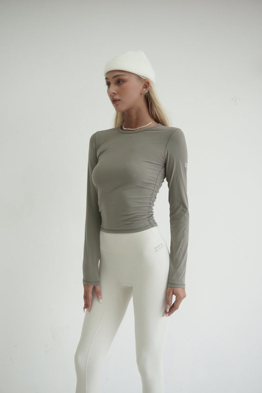 VACATION LONGSLEEVES SAGE GREEN