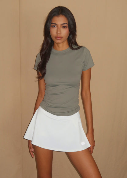 SPLIT MINI SKIRT