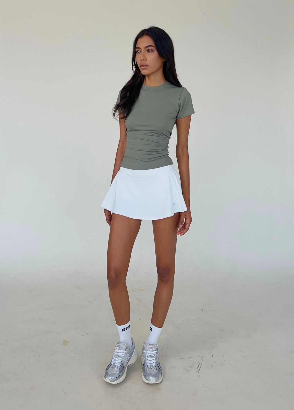 SPLIT MINI SKIRT