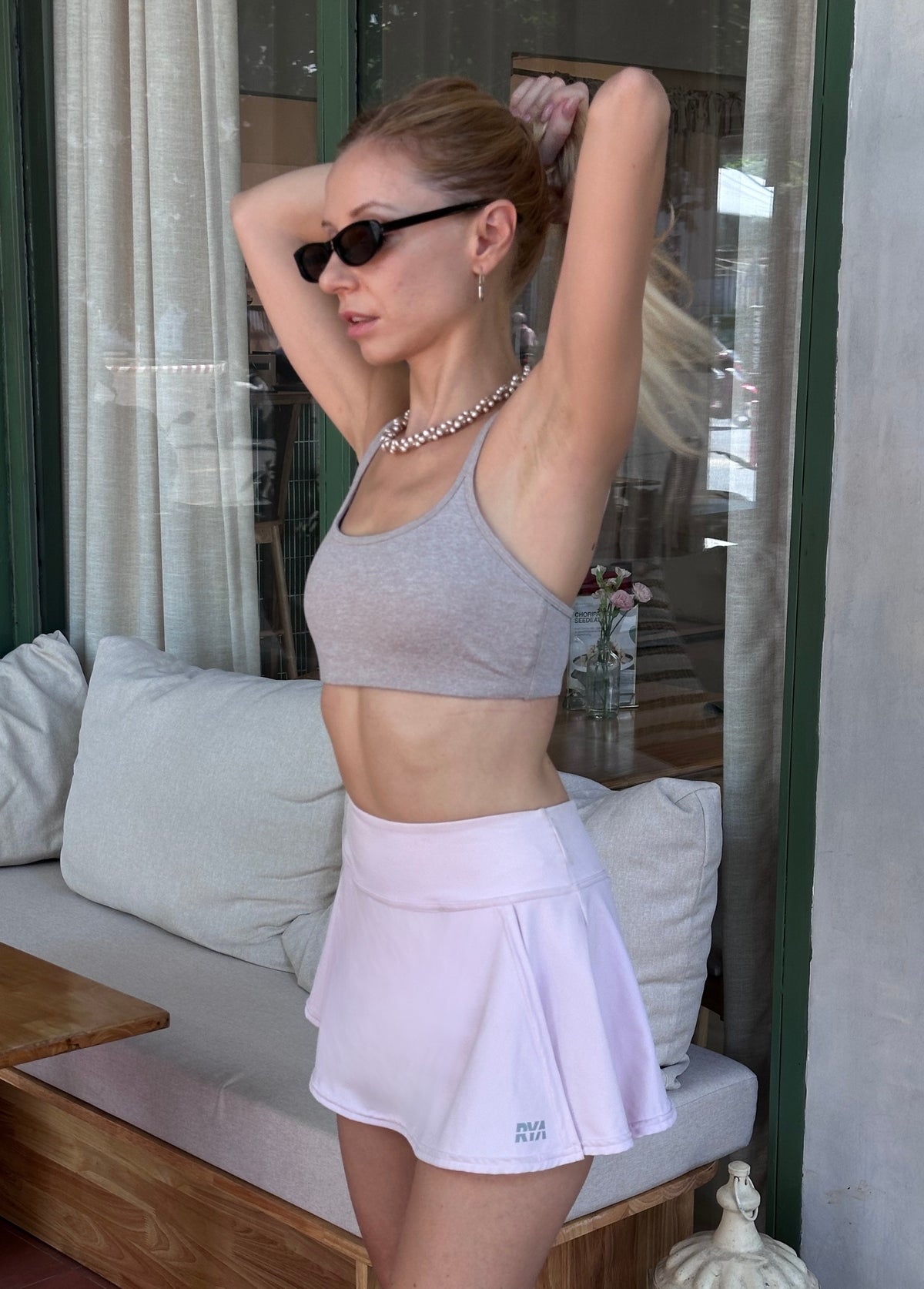 SPLIT MINI SKIRT
