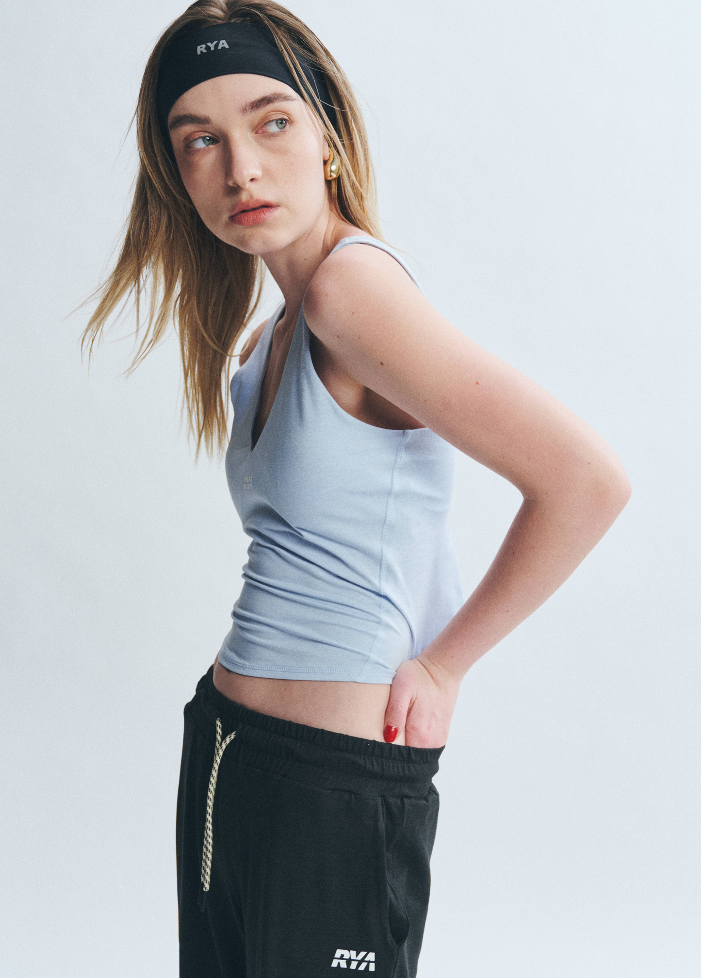PremRELIEF DREAMY CAMI SPORTBRA Heather Baby Blue