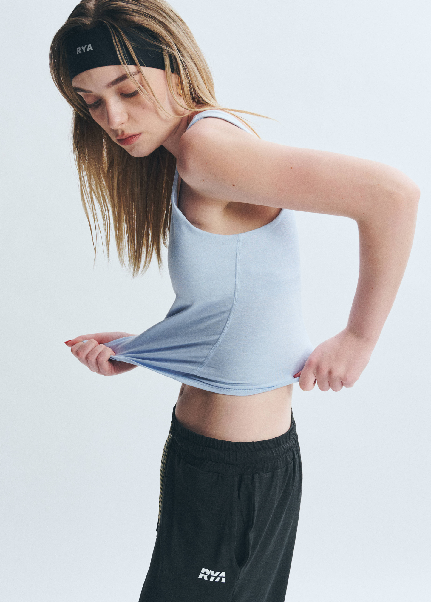 PremRELIEF DREAMY CAMI SPORTBRA Heather Baby Blue