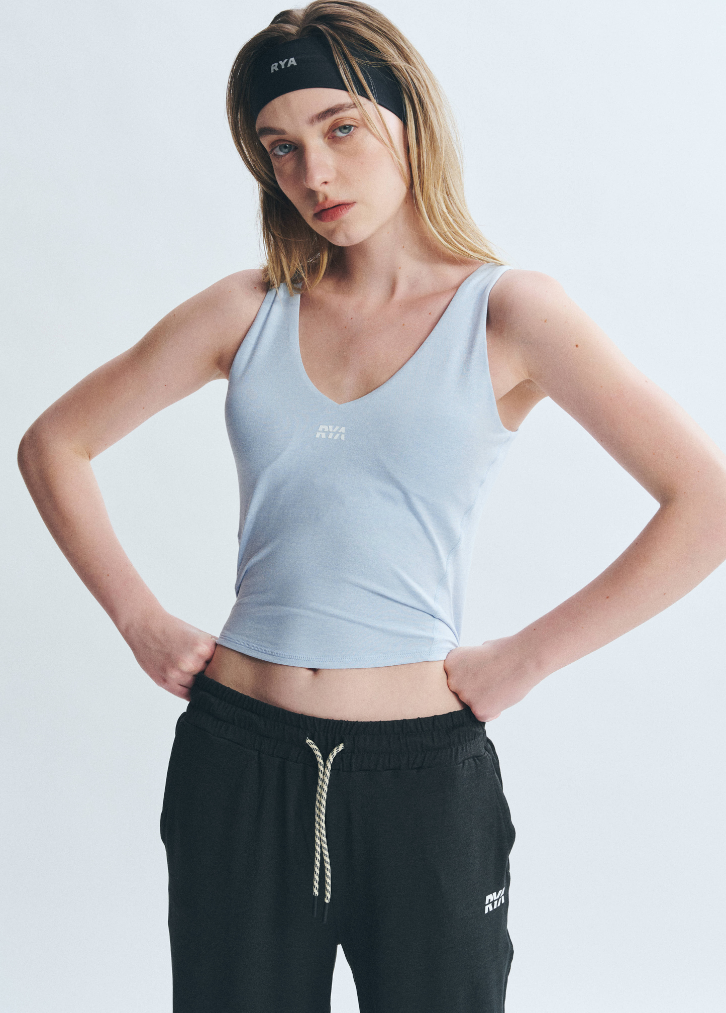 PremRELIEF DREAMY CAMI SPORTBRA Heather Baby Blue