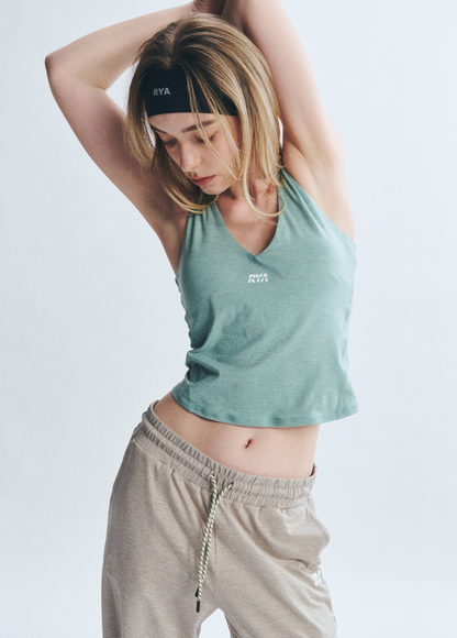 PremRELIEF DREAMY CAMI SPORTBRA Heather Mint Green