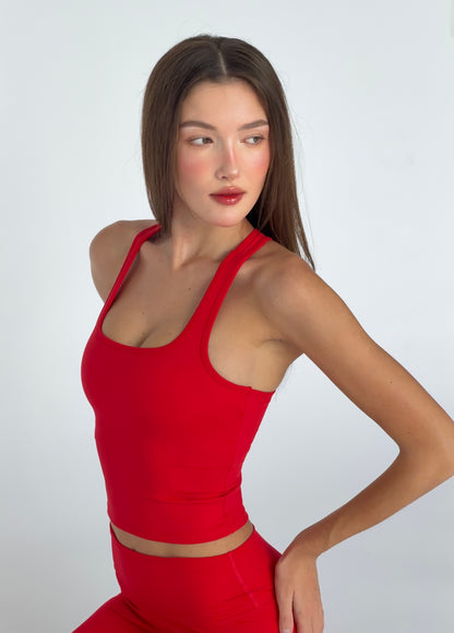 SOL TANKTOP POPPY RED