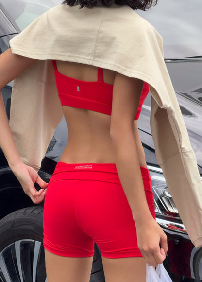 DRIVE SPORTBRA POPPY RED