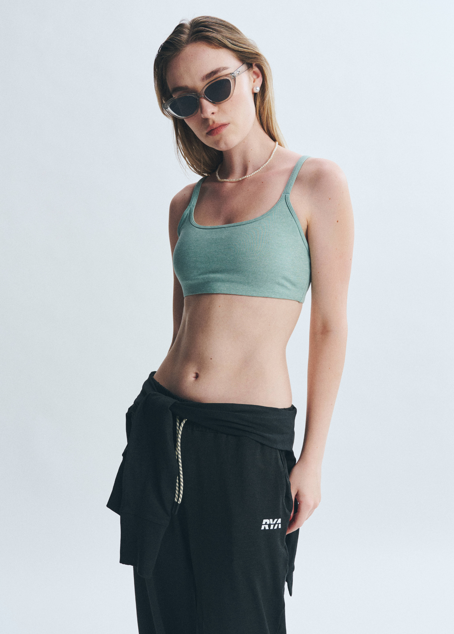 PremRELIEF FLEX SPORTBRA Heather Mint Green