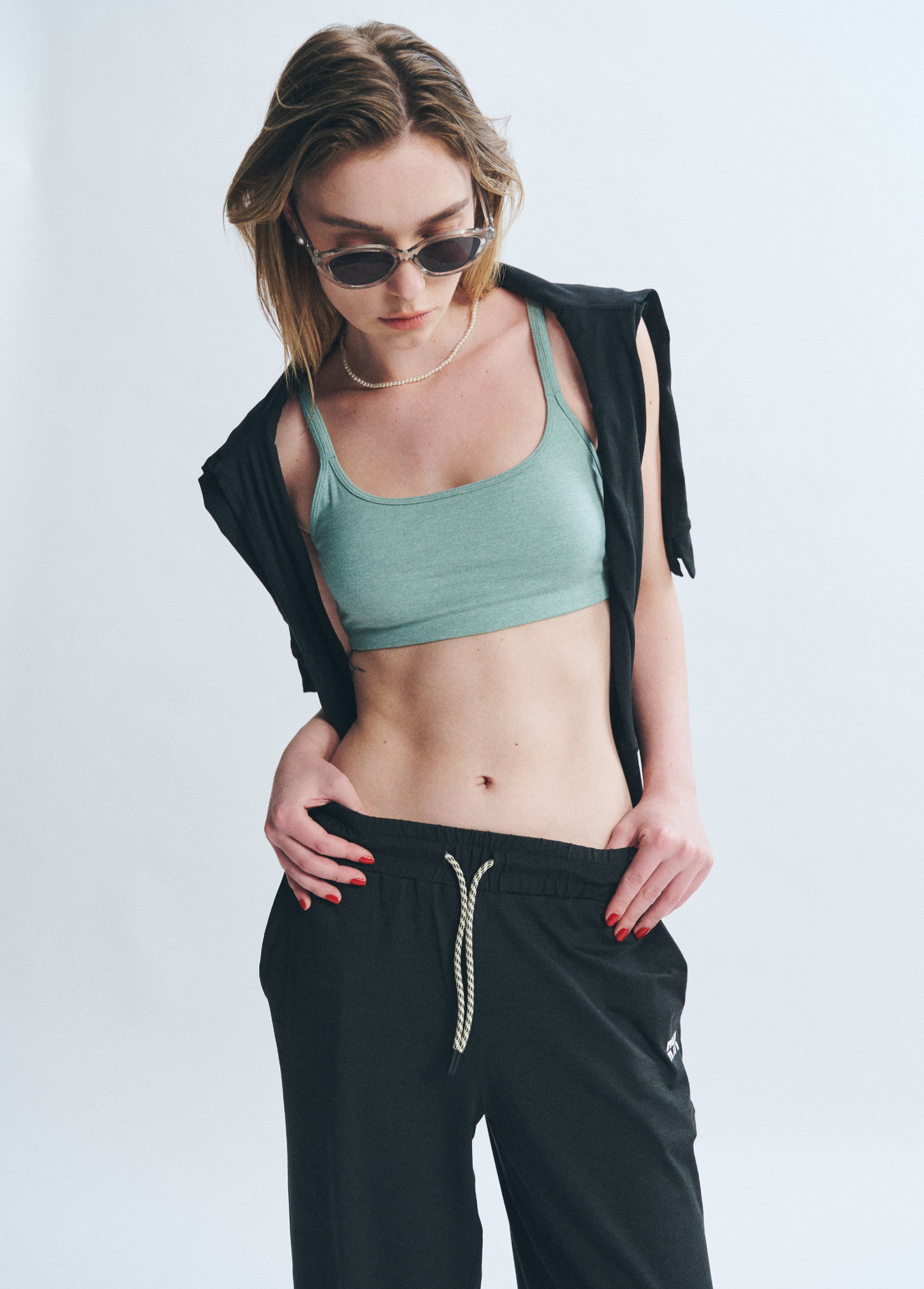 PremRELIEF FLEX SPORTBRA Heather Mint Green
