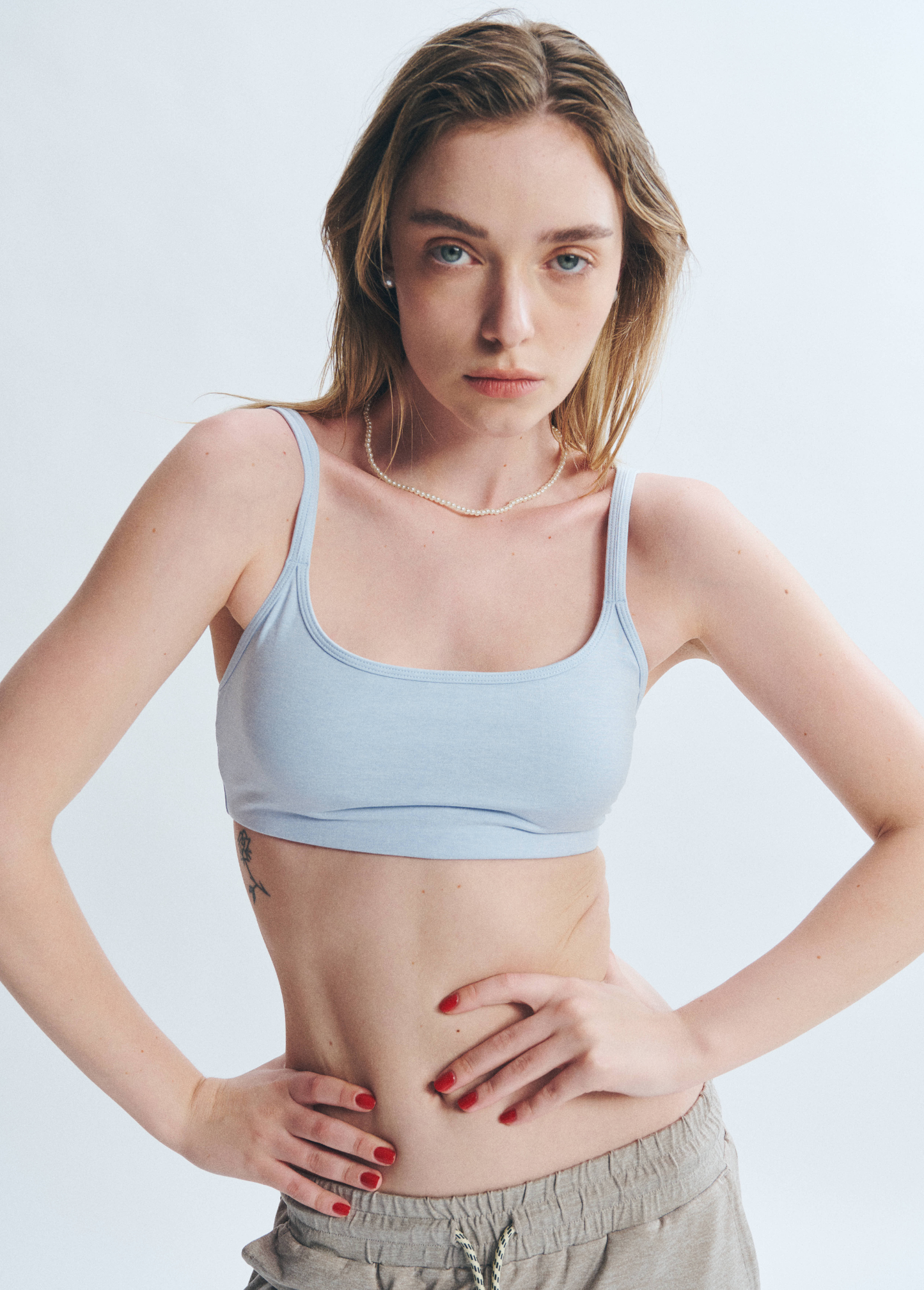 PremRELIEF FLEX SPORTBRA Heather Baby Blue