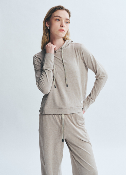 PremRELIEF SUNDAY HOODIE Heather Taupe