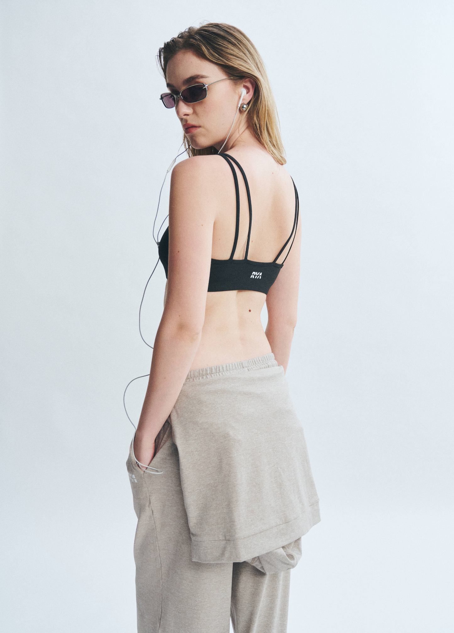 PremRELIEF FLEX SPORTBRA Heather Black