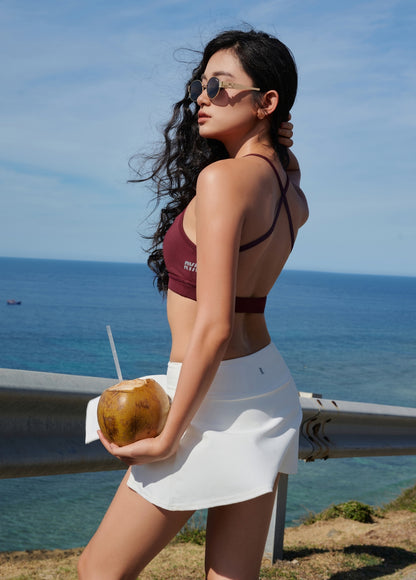 SPLIT MINI SKIRT