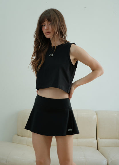 SPLIT MINI SKIRT