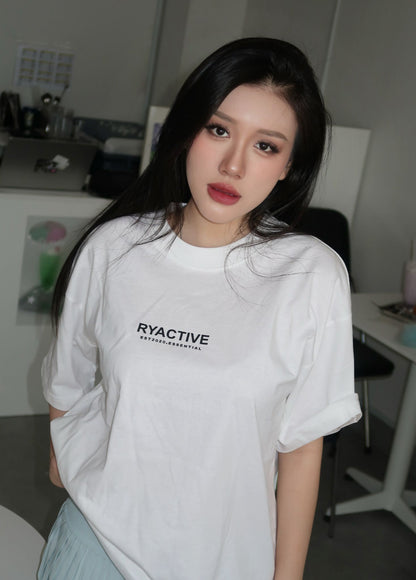 RYACTIVE ESSENTIAL TEE WHITE