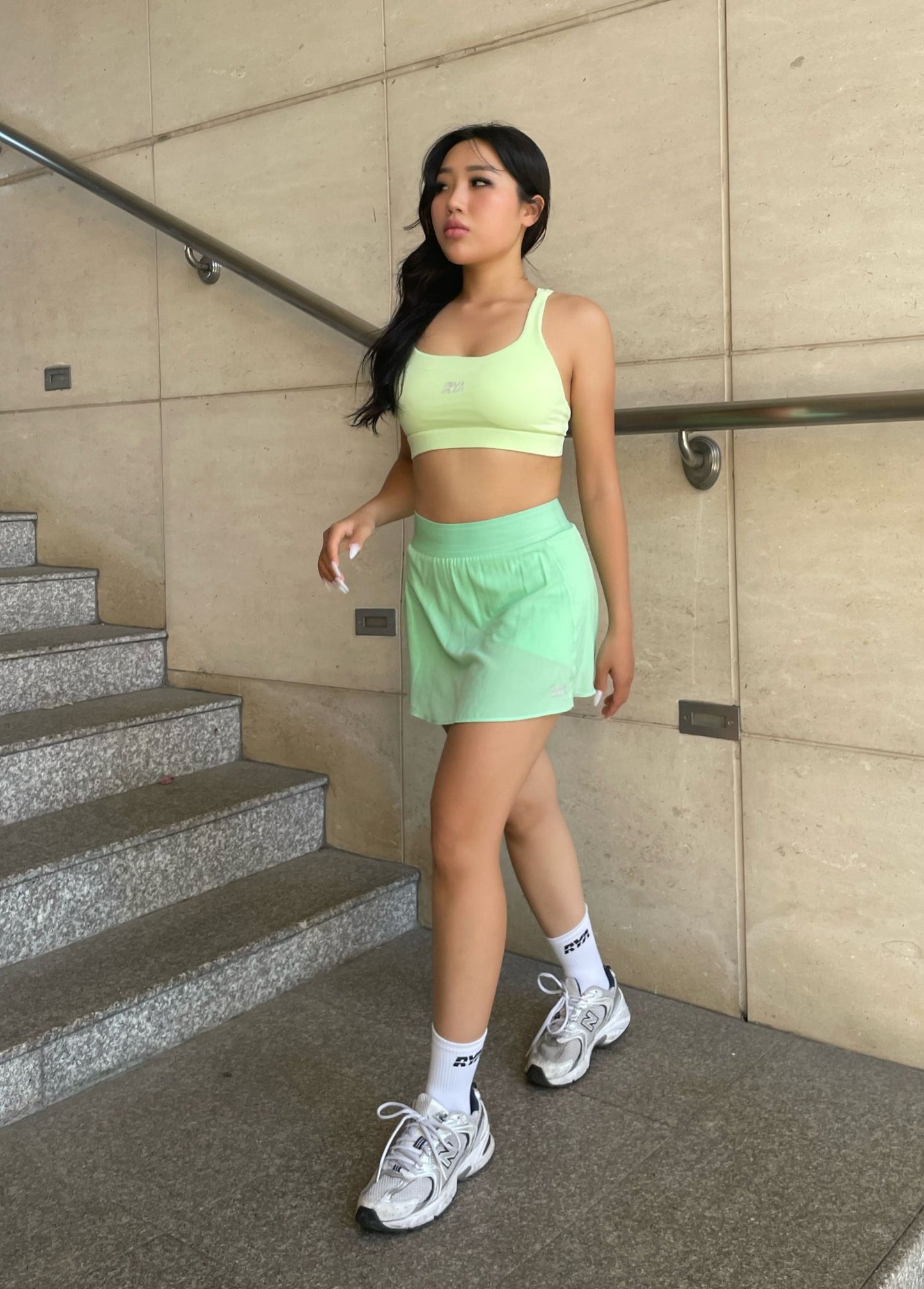 ICONIC SKIRT MINT GREEN