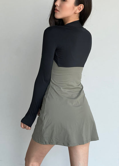 SEDONA DRESS OLIVE GREEN