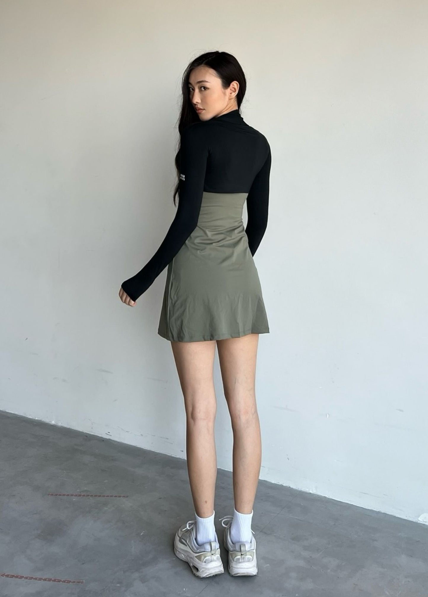 SEDONA DRESS OLIVE GREEN