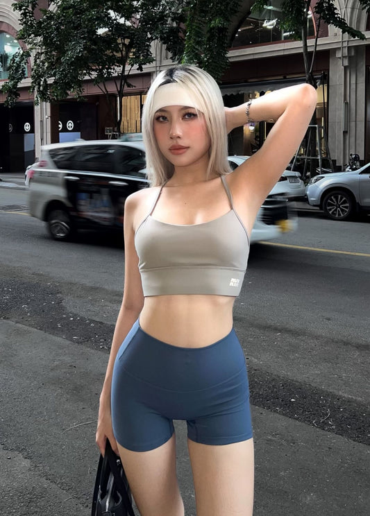 T SPORTBRA LIGHT GREY