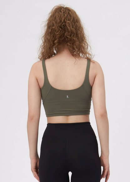 WELLNESS SPORTBRA PICKLE GREEN